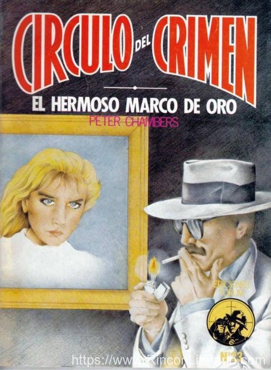 El hermoso marco de oro
