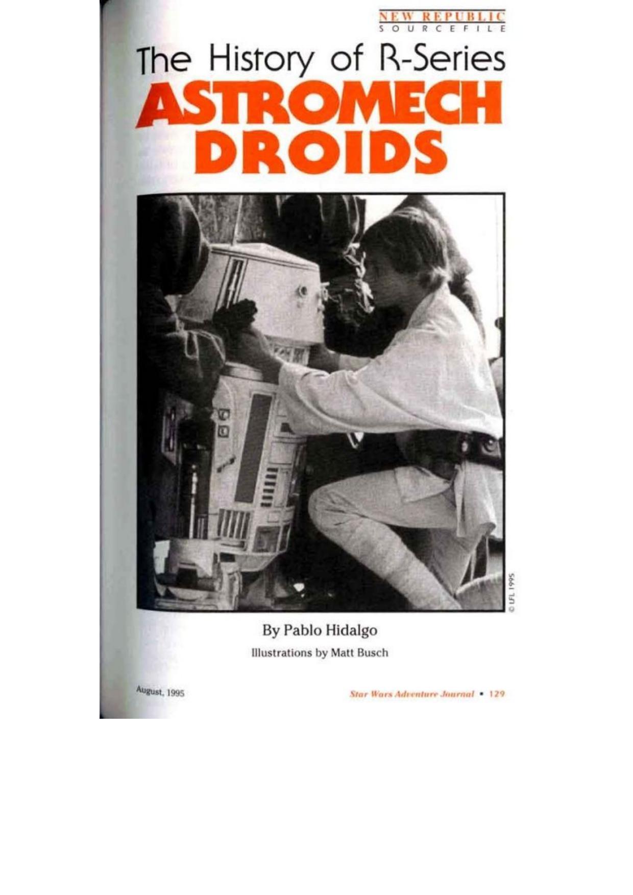 Droides astromecánicos