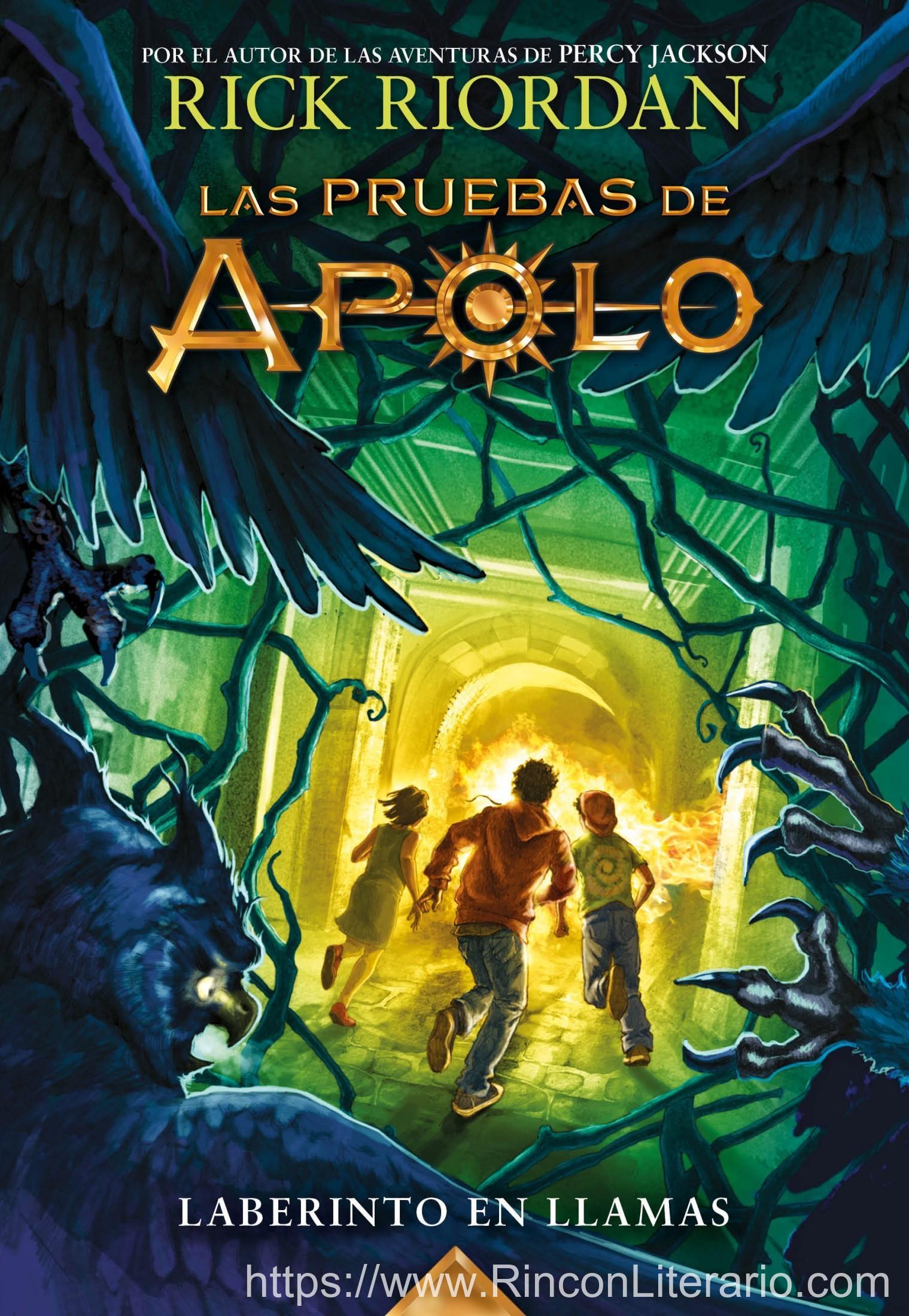 Laberinto en llamas (Las pruebas de Apolo 3)