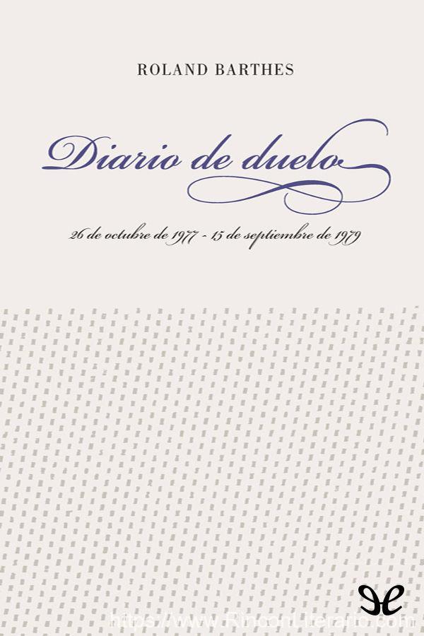 Diario de duelo