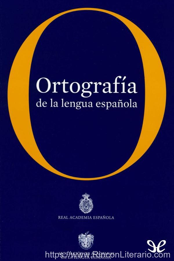 Ortografía de la lengua española