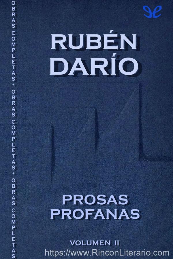 Prosas profanas y otros poemas