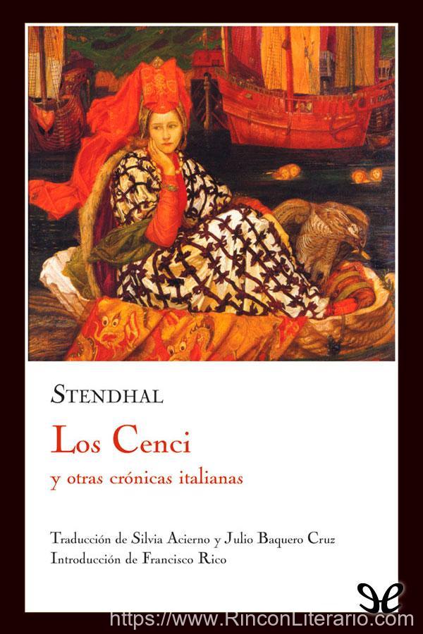 Los Cenci y otras crónicas italianas