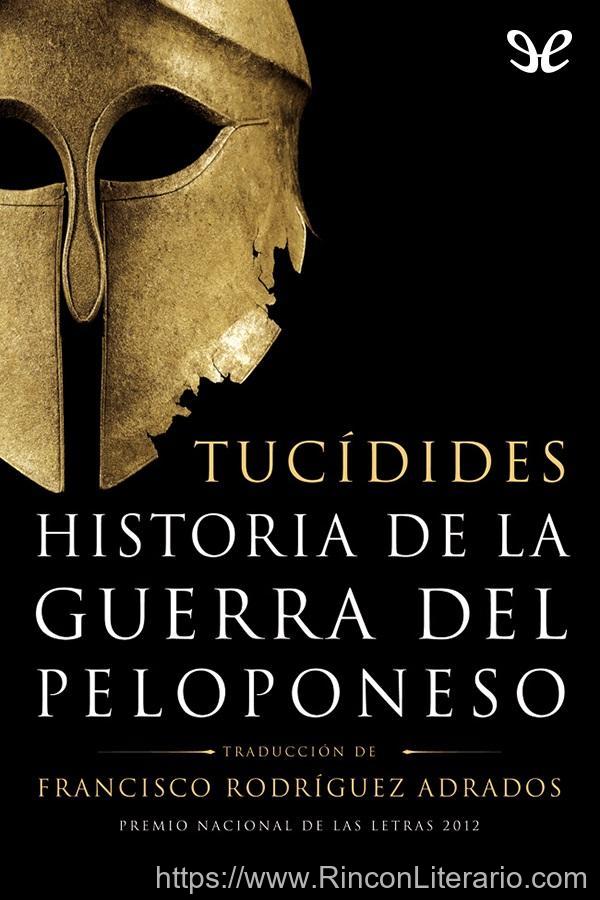 Historia de la guerra del Peloponeso (trad. F. Rodríguez Adrados)