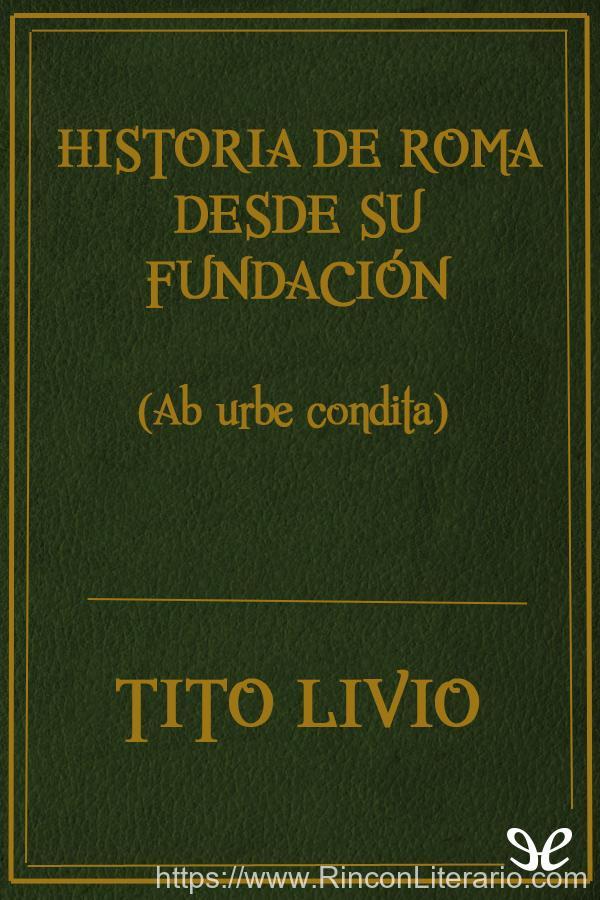 Historia de Roma desde su fundación