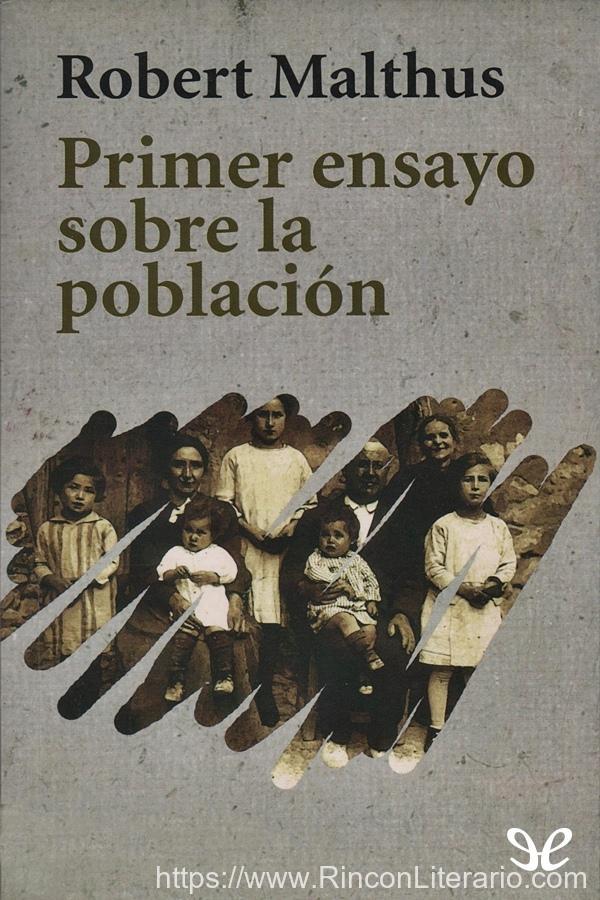 Primer ensayo sobre la población