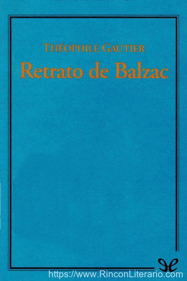 Retrato de Balzac