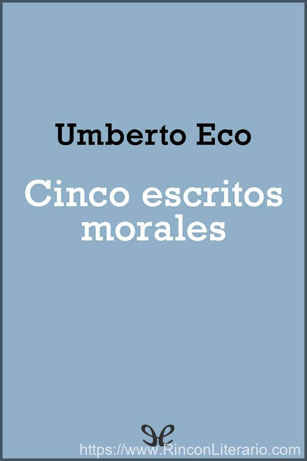 Cinco escritos morales