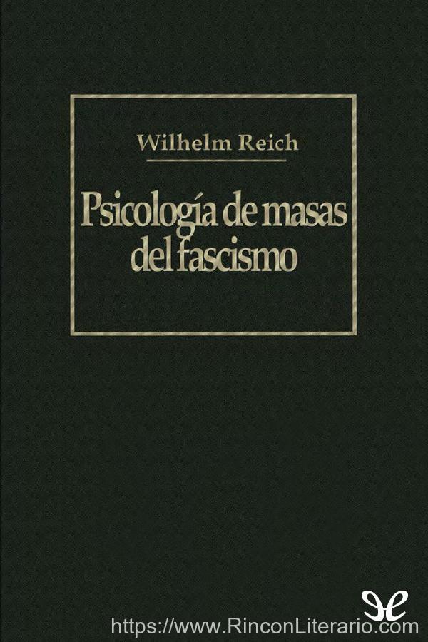 Psicología de masas del fascismo