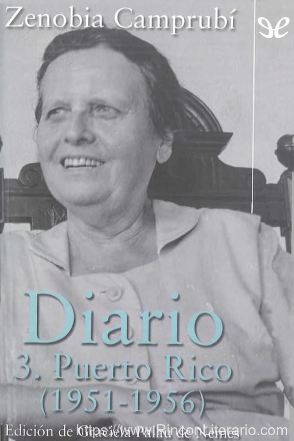 Diario 3. Puerto Rico (1951-1956)