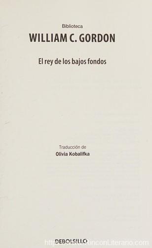 El rey de los bajos fondos (Reportero Samuel Hamilton 2)