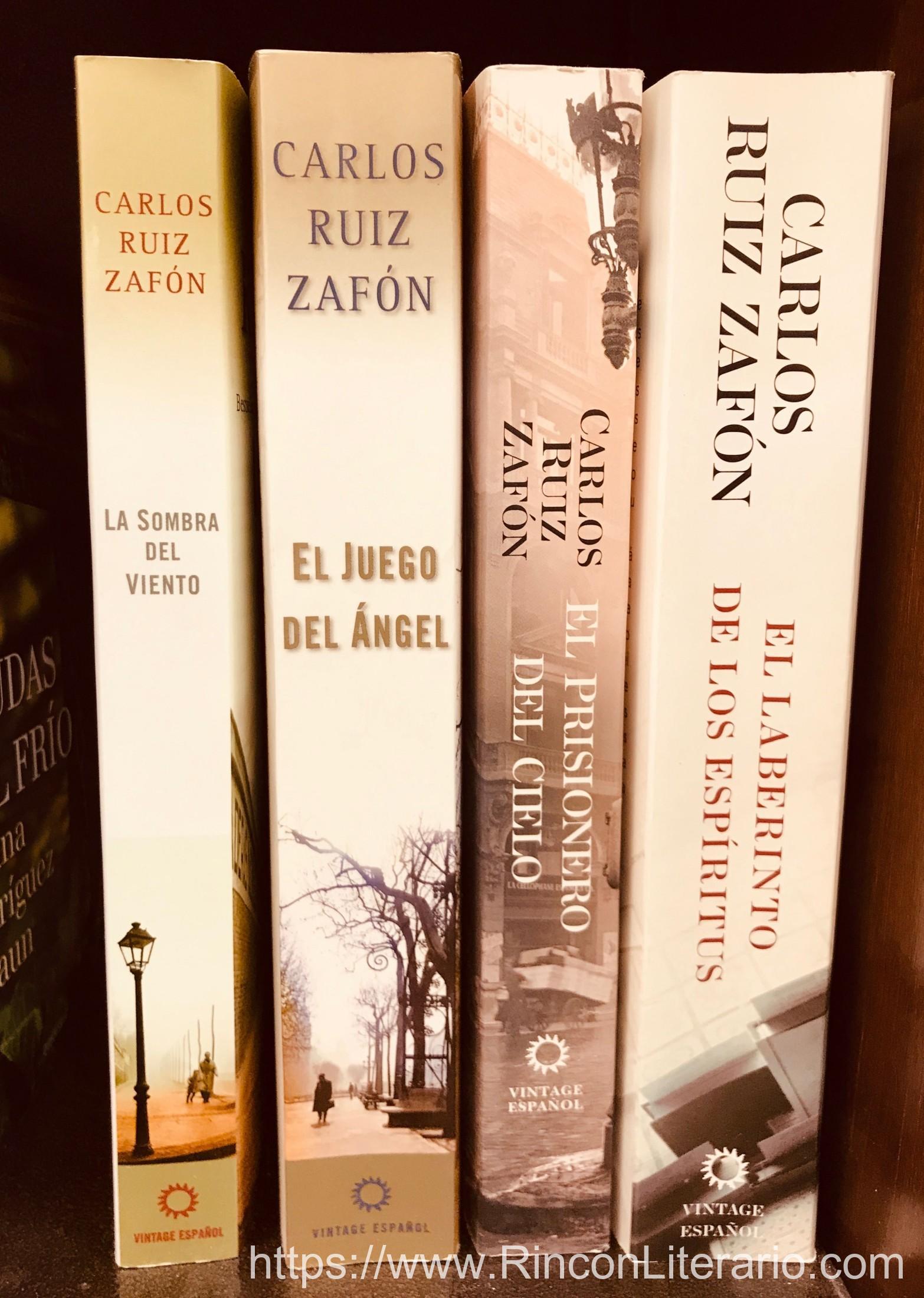 Tetralogía El Cementerio de los Libros Olvidados (pack)